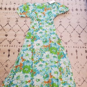 Faithfull The Brand, floral midi dress